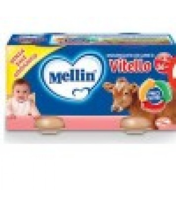 MELLIN OMOGENEIZZATO VITELLO 4X80G